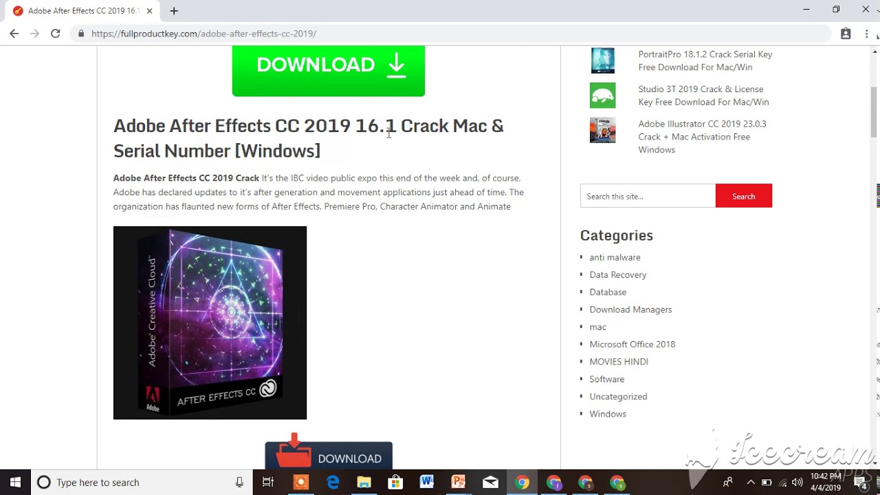 After effects crack free download